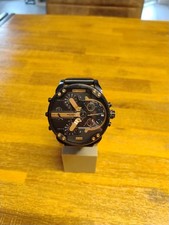 Diesel Mr. Daddy 2.0 Chronograph Uhr Herren, DZ7312, neue Batterien,XL, Gliederb