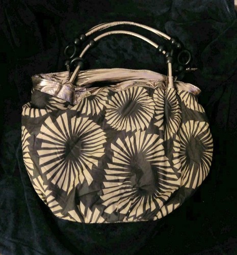 Geräumige handtasche floral - handtasche,