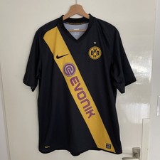 Borussia Dortmund Trikot 2008/09 NIKE EVONIK BVB L 13 Frei