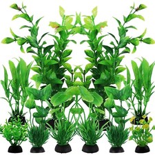 Pack von 10 Kunstpflanzen für