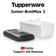 Tupperware A201 Junior Brotmax Brotkasten Toastbrot Behälter mit Teiler neu/OVP