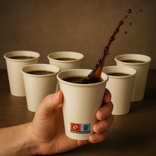 1000 x Premium Pappbecher