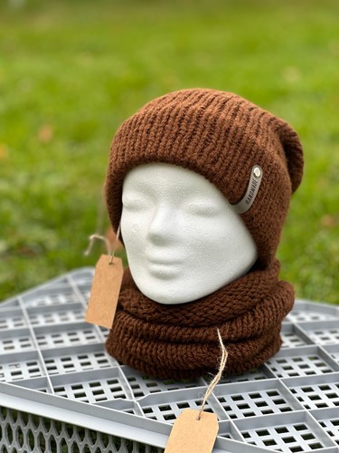 Premium schal alpaka loop - schal,