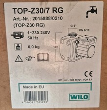Wilo Top Z 30/7 RG 2015888 / 0210 1~230V Trinkwasser Zirkulationspumpe #