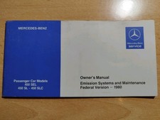Mercedes 1980 Service Plan