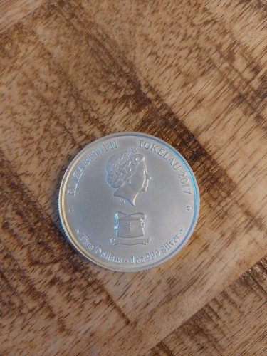 Silbermünze tokelau dollar - silbermünze, 5