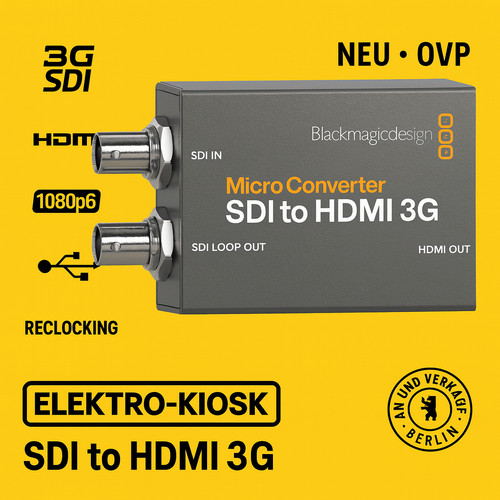 Micro converter sdi hdmi - hdmi, 3g