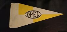 Opel WIMPEL OPEL Auto Opel Fahrrad  KEIN PAPIER  Reißfest TOP RARITÄT OLDTIMER 