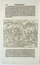 Kupferstich Original 1595 aus Oldenburgisch Chronicon H.Hamelmannum B-15459