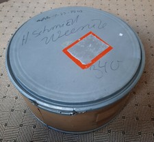 große Dose Metall/ Karton