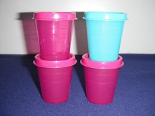 Tupperware Wichtel  Restedosen  Behälter  je 50ml   4er Set neuwertig