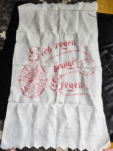 Vintage tuch leinen - 50x85, cm