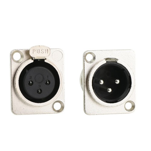 Effiziente pin xlr buchse - effiziente, 3-pin