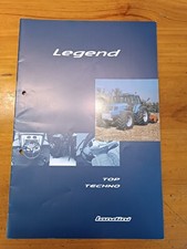 Prospekt Landini Legend Werbung Brochüre Traktor Schlepper