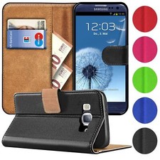 Wallet Case für Samsung Galaxy S3 S3 Neo Book Cover Flip Tasche Schutzhülle slim