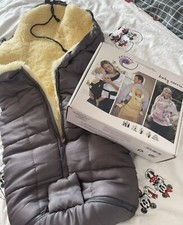 Baby Fußsack Und Bauch Tragetasche