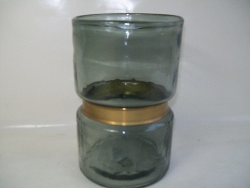 Nordal vase glas rauchglas - vase,