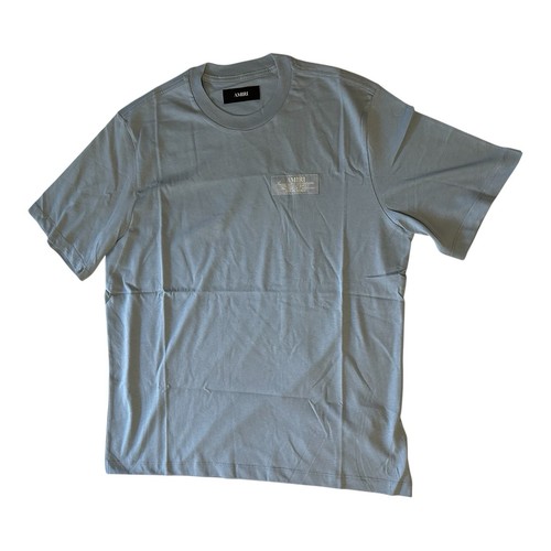 Amiri shirt herren blau - t-shirt,