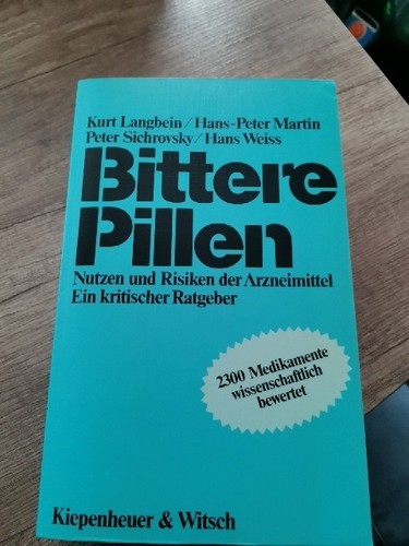 Bittere pillen nutzen - bittere,