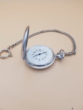 Arsa Taschenuhr, Mechanisch, Mit Blindenschrift, Swiss Made, 5cm Ø