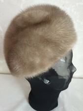 Echt Pelz Nerz Damen Hut