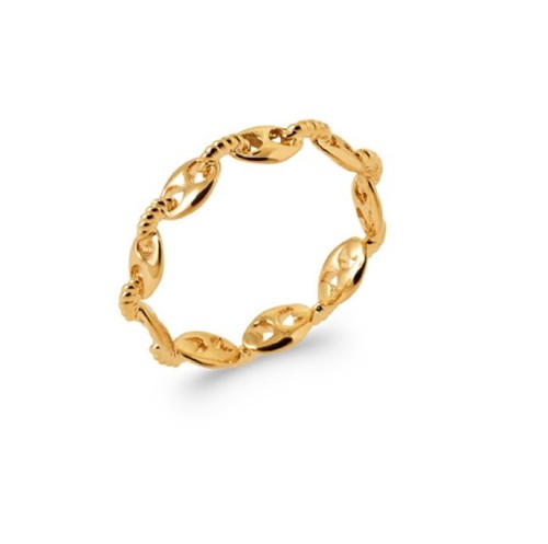 Ring mit kaffee bohnen - mit, kaffee-bohnen-muster