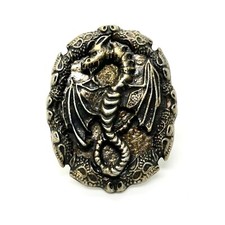 Drachenamulett 37 x 45 mm