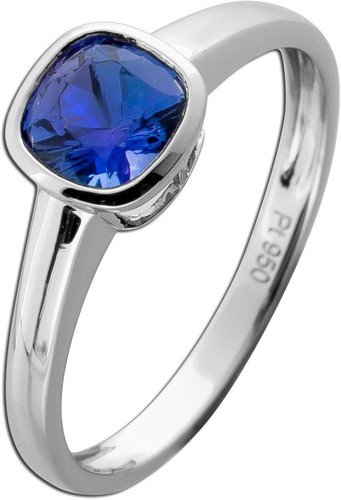 Tansanit ring platin 950 - platin,