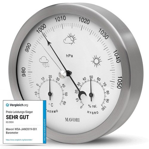 Wetterstation analog 3in1 - wetterstation,
