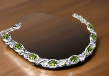 💚Armband Peridot Olivin 925