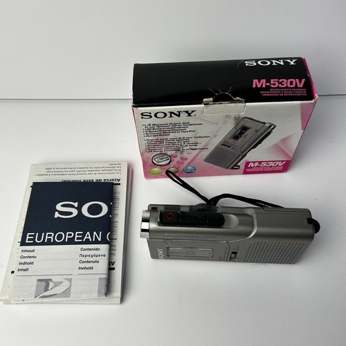 Sony 530v microcassette - sony,