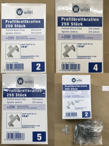 250 profilbrettlkrallen - 250,