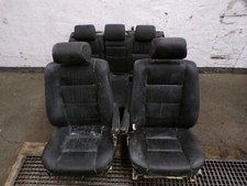 Sitz Innenausstattung BMW 5er E34 Touring Leder schwarz elektr. Memory  474A02