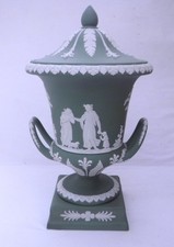 Wedgwood Jaspis grün & weiß