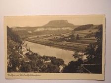 Rathen mit Blick auf