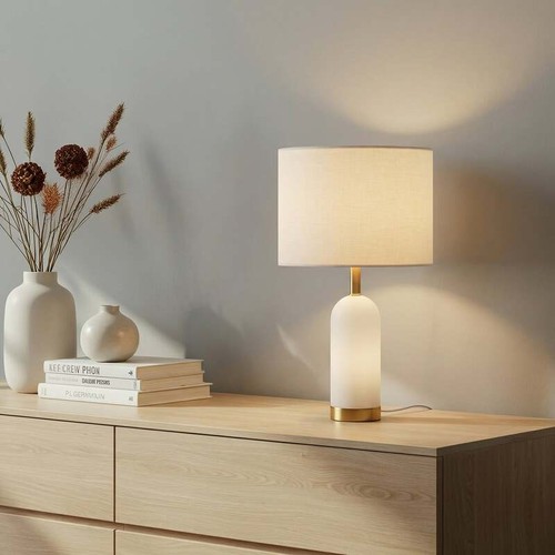 Lindby tischlampe alabaster - lindby,
