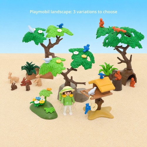 Playmobil landschaft bäume - landschaft,