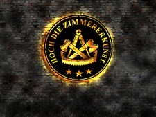 3D Wandbild Zimmermann