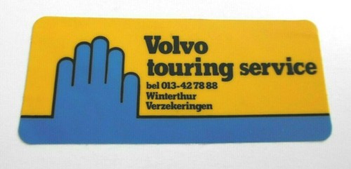 Werbe aufkleber volvo touring - werbe-aufkleber,