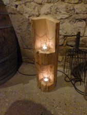 Windlicht Unikat aus altem