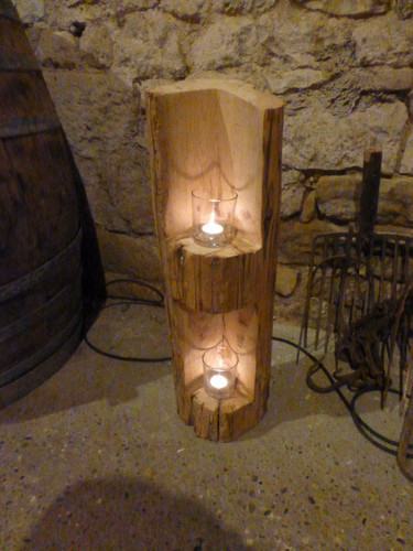 Windlicht unikat aus - windlicht, altem