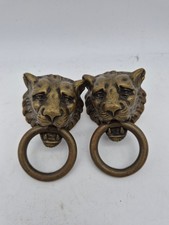 2x antike Türklopfer