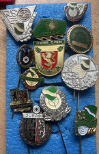 Abzeichen - DSB - Konvolut -  12 x  Schützen Abzeichen  - Anstecknadel