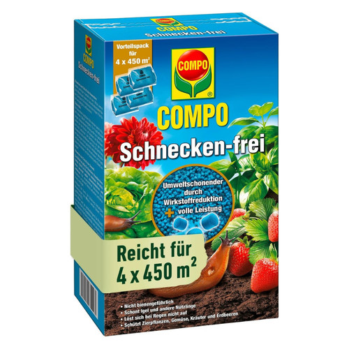 Compo schnecken frei 4x225g - compo,