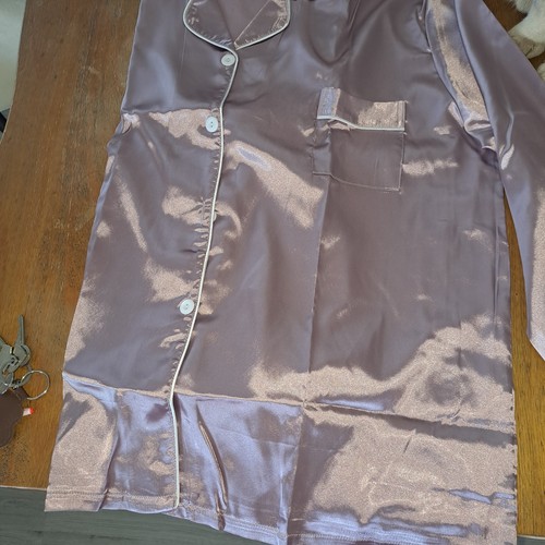 Damenpijama satin neu - satin,