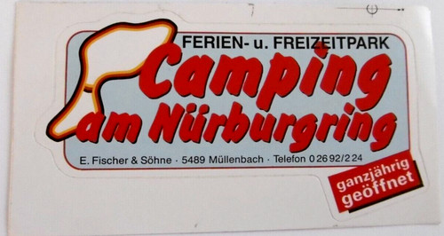 Souvenir aufkleber camping - souvenir-aufkleber, am