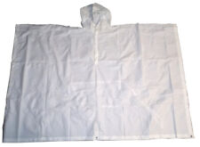 Schweizer Armee Poncho Regenponcho Weiß Schneetarn Tarp Plane Nässeschutz Army