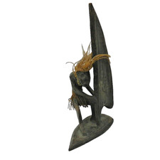 Afrika alte massiv Holz