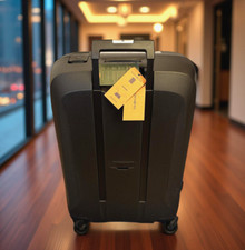 Samsonite Hartschalen Trolley ESSENS Spinner 69/25 Koffer graphit/ 88 L/ 3,80 kg