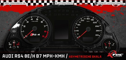 Audi rs4 mph kmh - rs4, b7